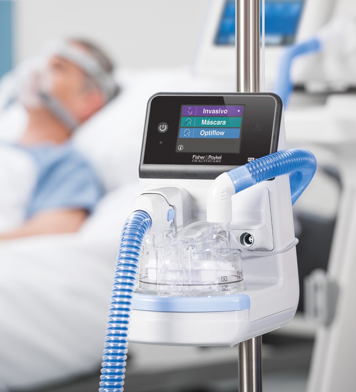 Sistema de humidificación F&P 950 con circuito respiratorio